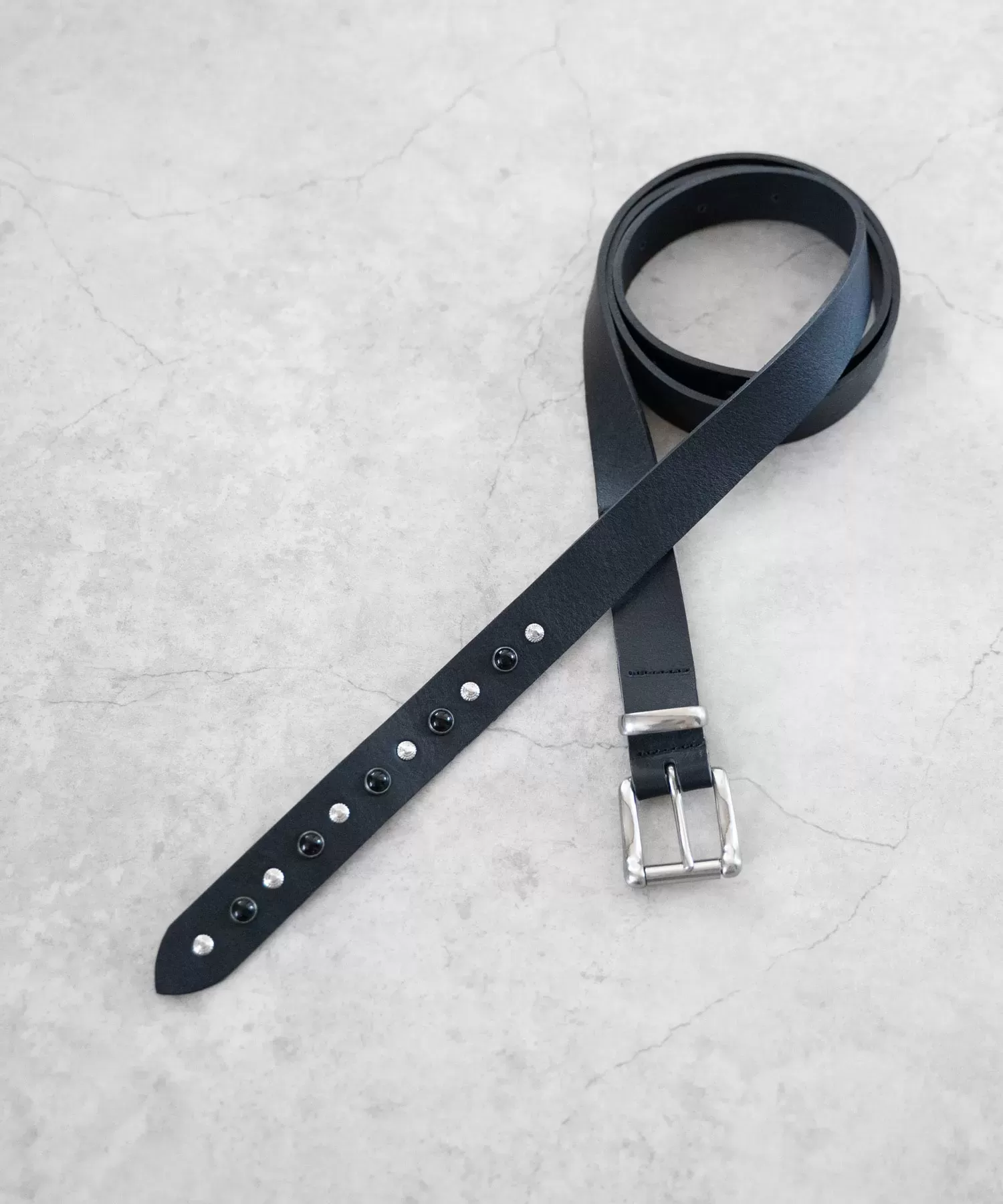 スタッズロングベルト